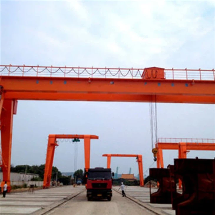 50 Ton 100 Ton Mg Double Girder Gantry Crane