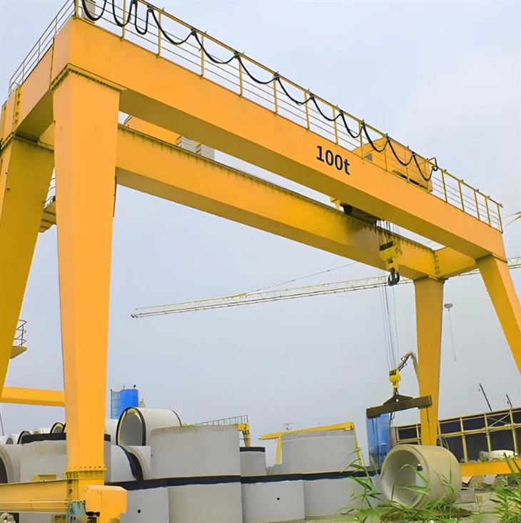 High Quality Double Girder Gantry Crane 150 Tons Capacity