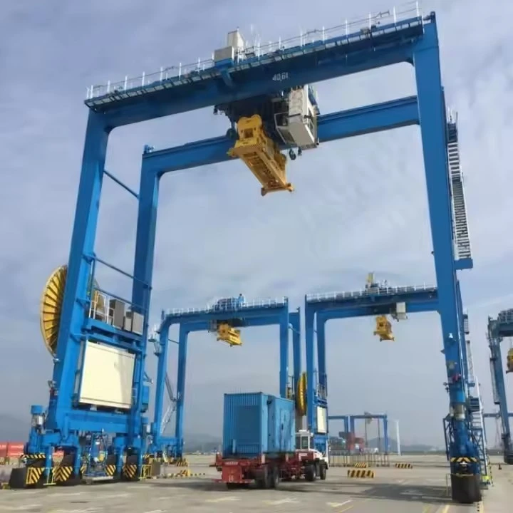 Εμπορευματοκιβώτιο Διπλό Γερανό Gantry