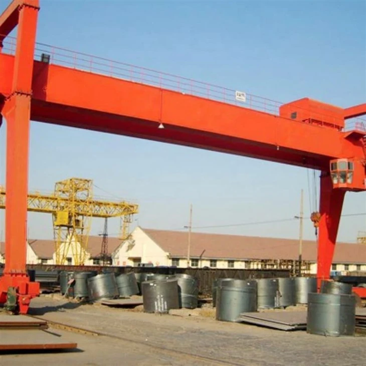 Double Girder Gantry Crane 50 Ton Price factory
